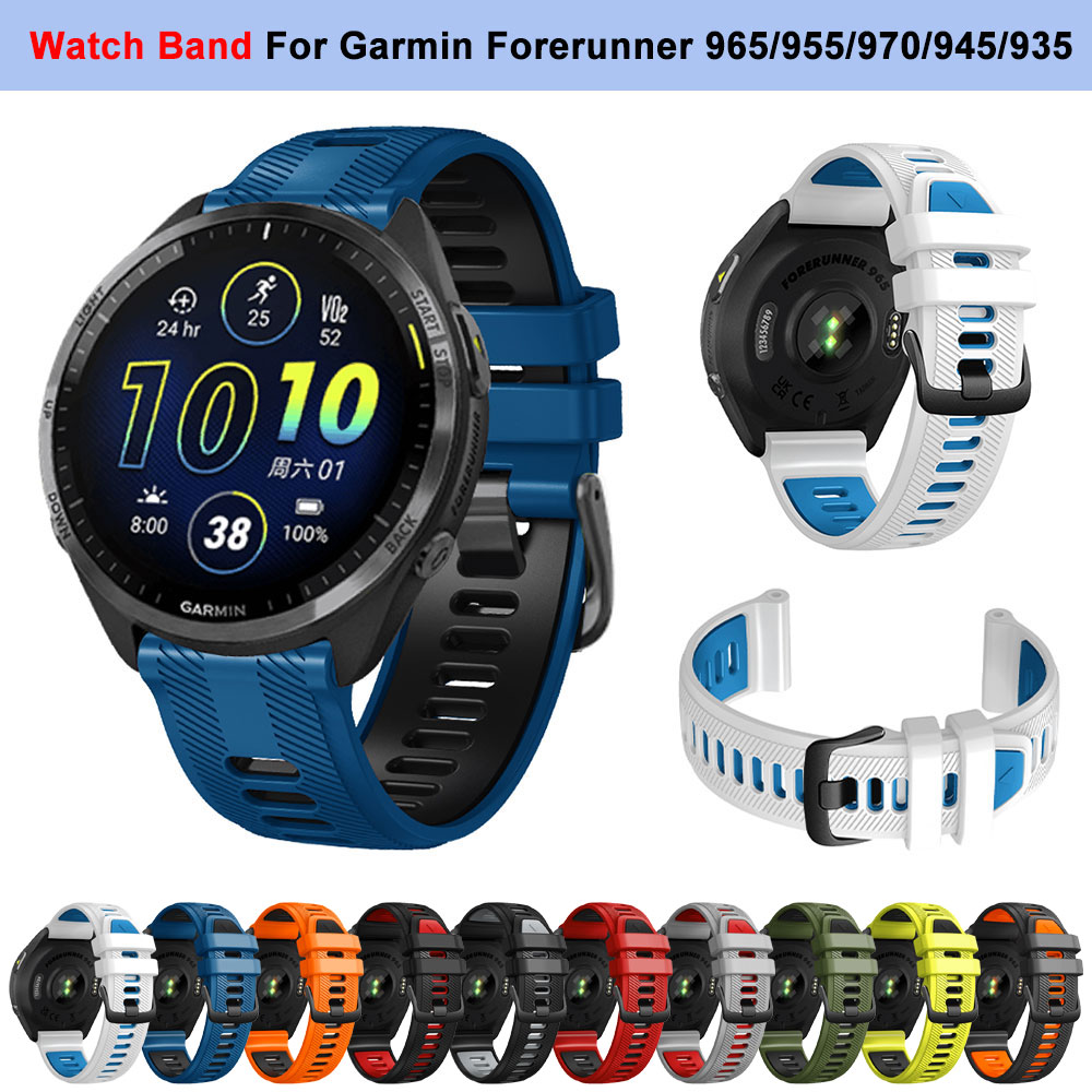 Silicone Watch Band 22Mm - Силиконовый спортивный ремешок для часов Garmin