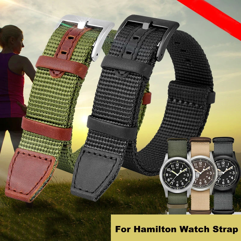 Nato Strap Nylon - Высококачественный нейлоновый ремешок для часов 20