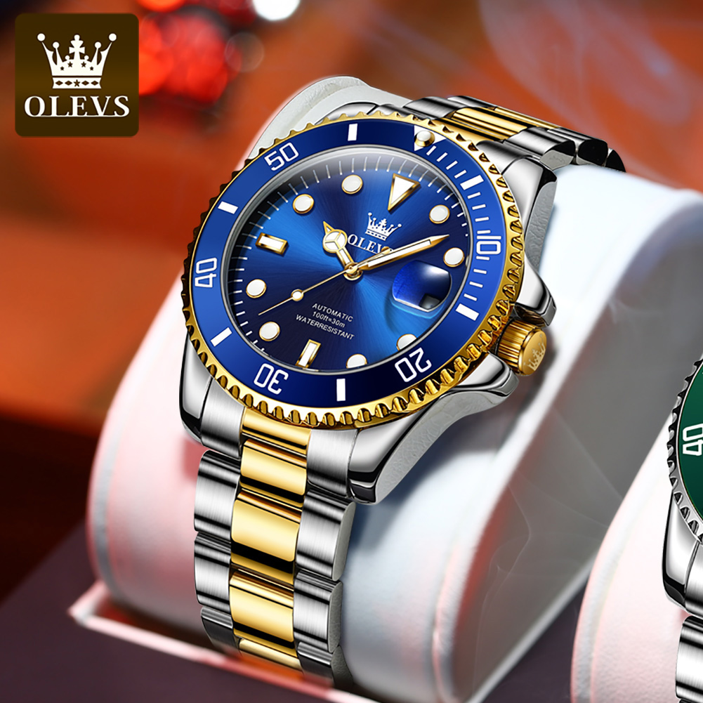 Rolex Watch Datejust - OLEVS 6650, мужские часы, классические оригинальные