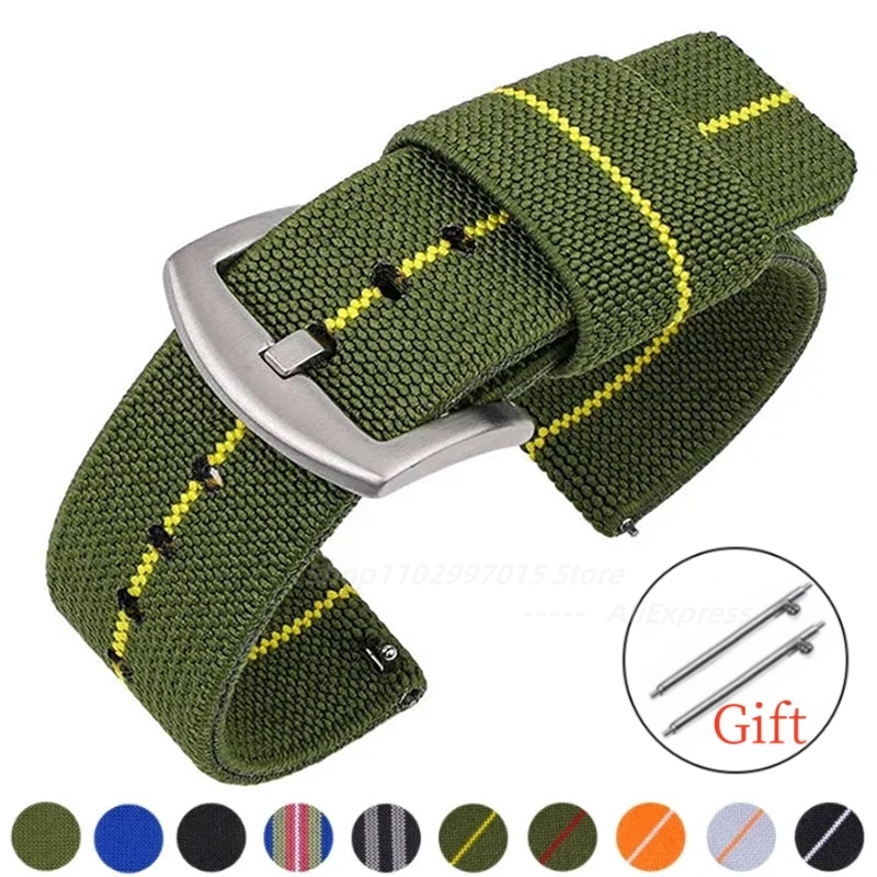 Nato Strap Nylon - Нейлоновый ремешок для часов 18 мм,