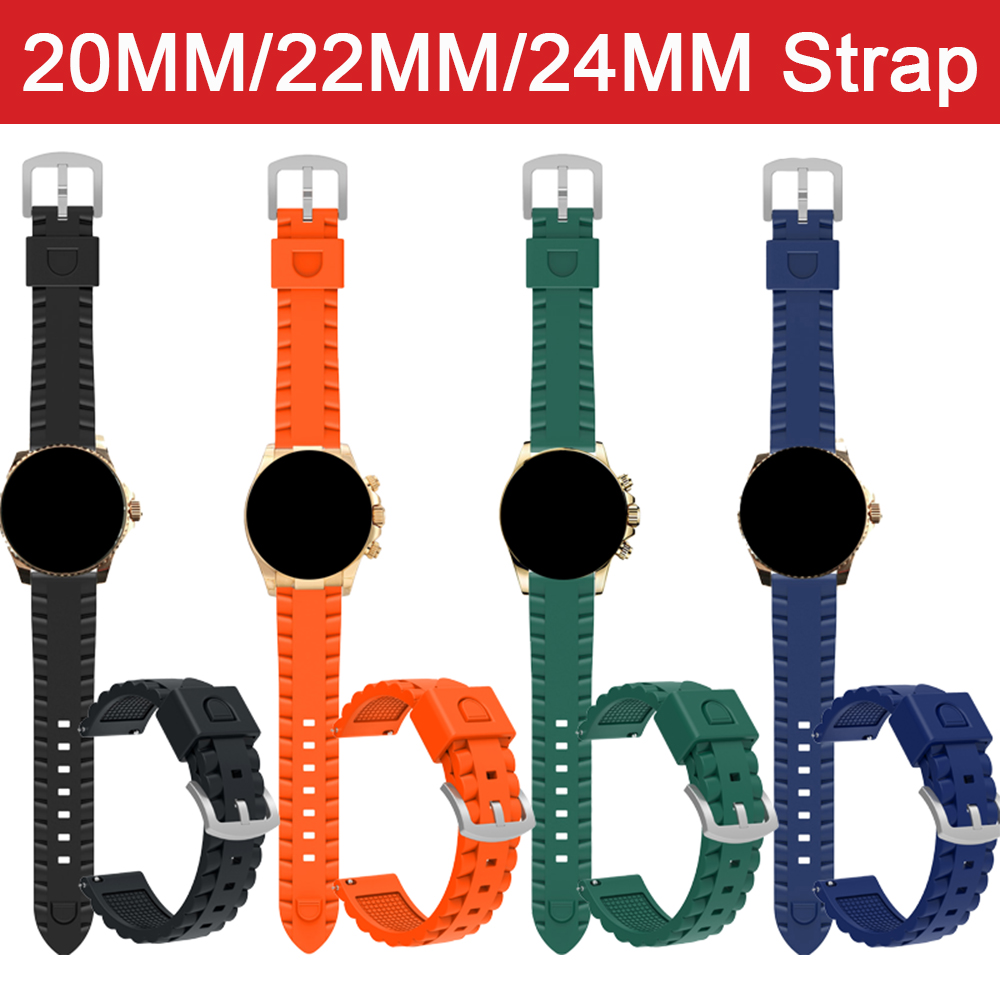 Мягкий силиконовый ремешок для – обзор и цена Silicone Watch Band 22Mm