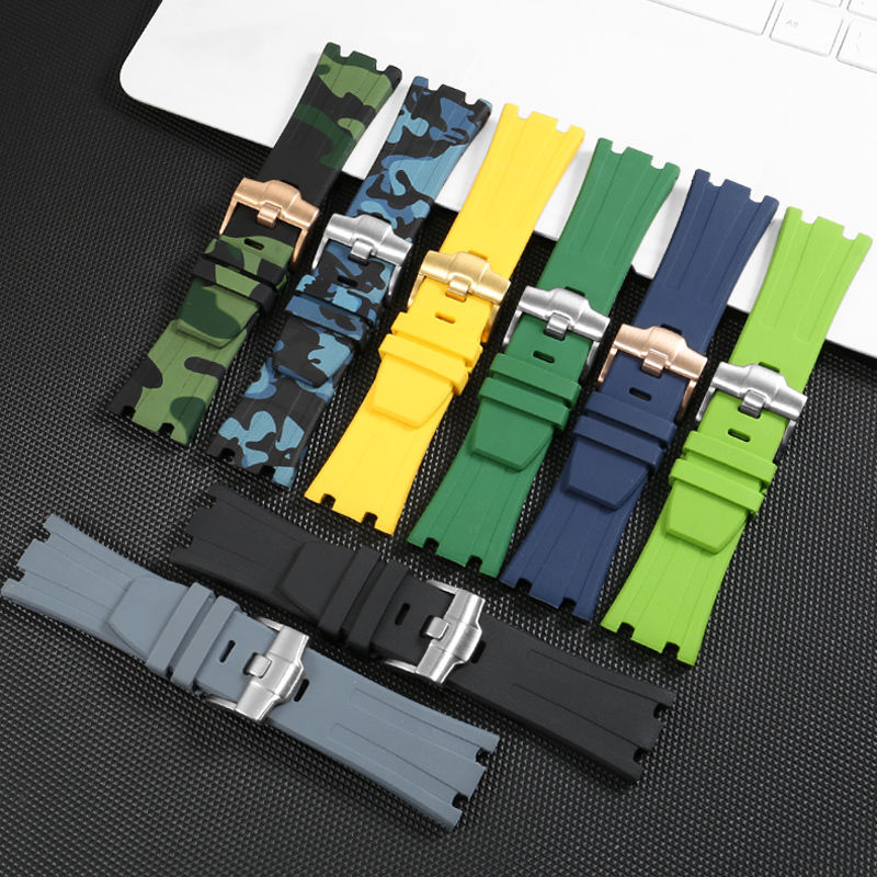 Силиконовый ремешок для часов  – обзор и цена Audemars Piguet Watch Royal Oak