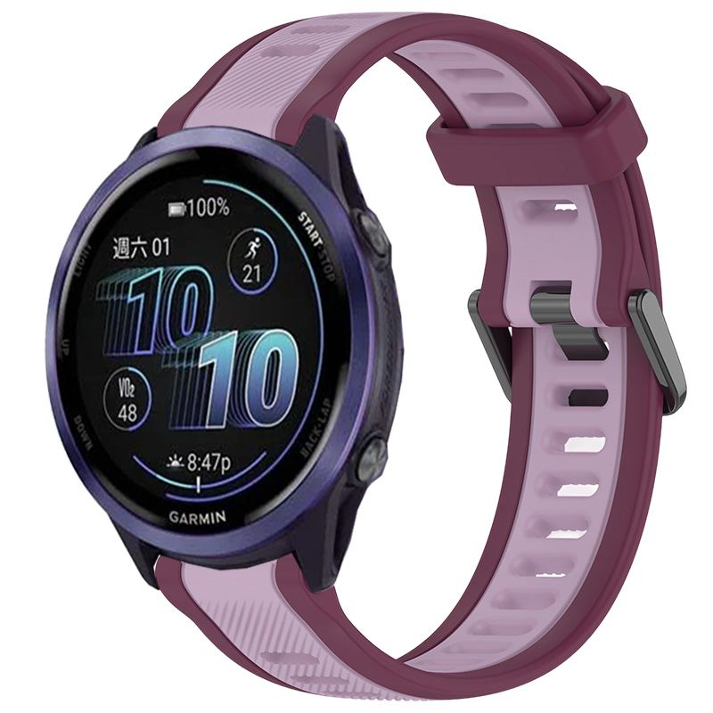 Силиконовый ремешок с текстуро – обзор и цена Silicone Watch Band 22Mm