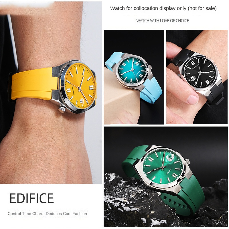 Ремешок для часов из фторкаучу – обзор и цена Citizen Watch Tsuyosa