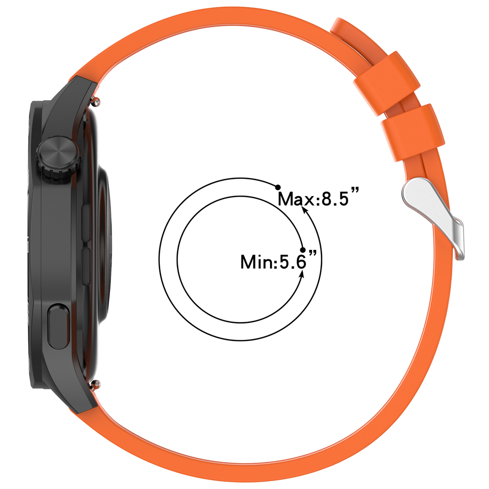 Универсальный силиконовый реме – обзор и цена Silicone Watch Band 22Mm