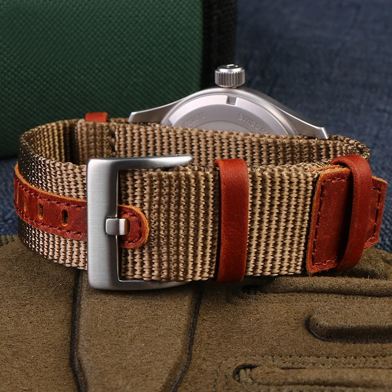 Высококачественный нейлоновый  – обзор и цена Nato Strap Nylon
