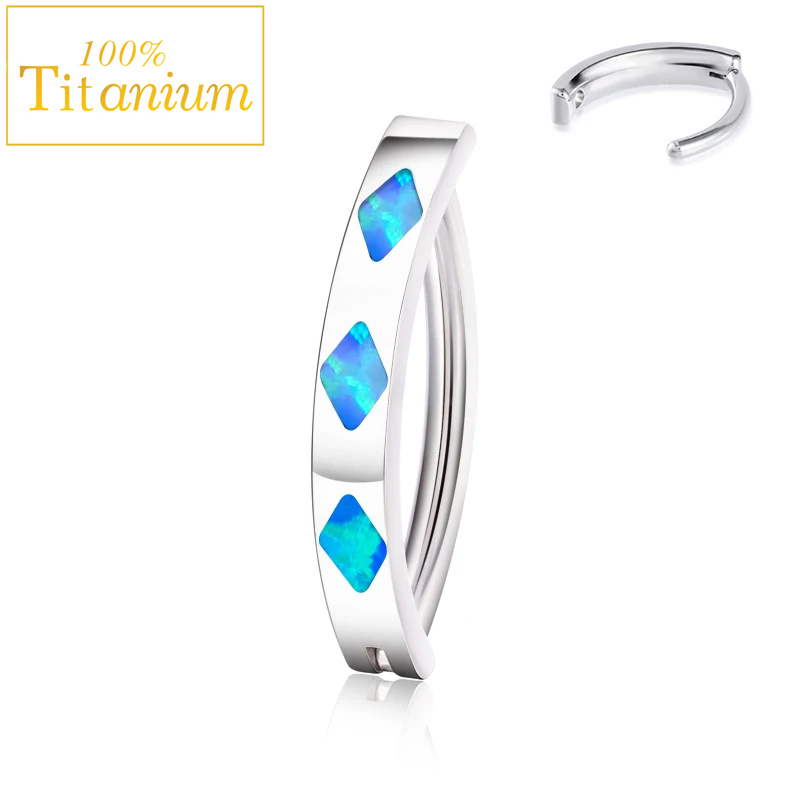 Титановый пирсинг для пупка AS – обзор и цена Curved Spring Bar