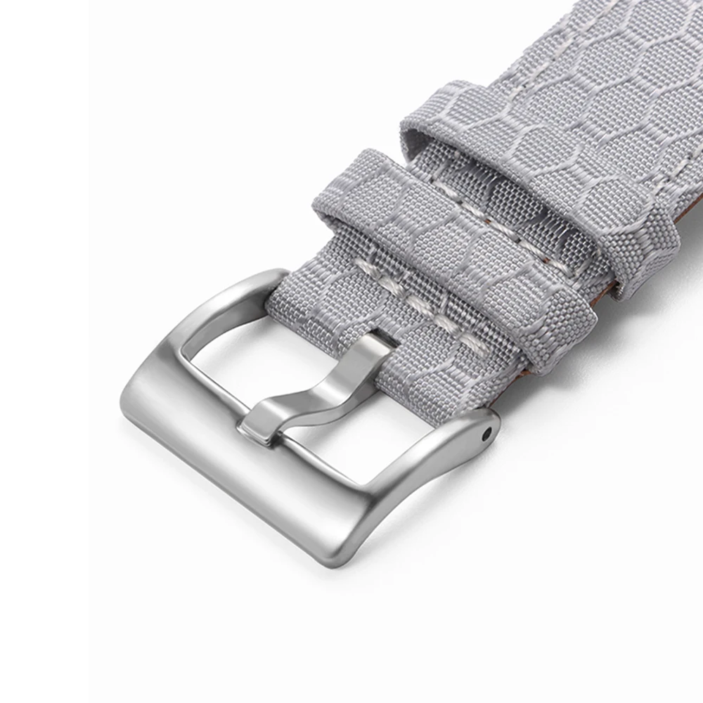 20 мм 22 мм гладкий натуральны – обзор и цена Perlon Strap Woven