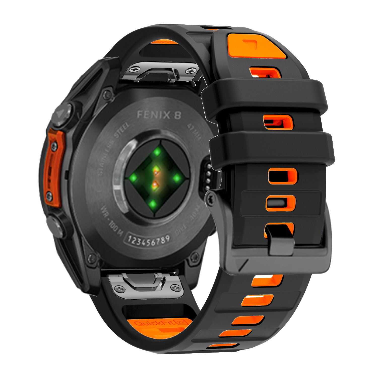 Силиконовый ремешок QuickFit 2 – обзор и цена Silicone Watch Band 22Mm