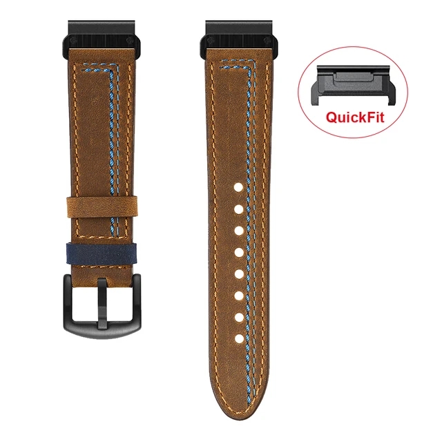 Ремешок из натуральной кожи 22 – обзор и цена Leather Strap Quick Release