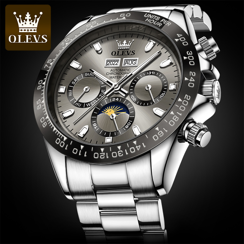 OLEVS 6654 Роскошные мужские ч – обзор и цена Rolex Watch Datejust