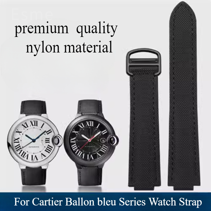 Оригинальный нейлоновый ремешо – обзор и цена Cartier Watch Ballon Bleu