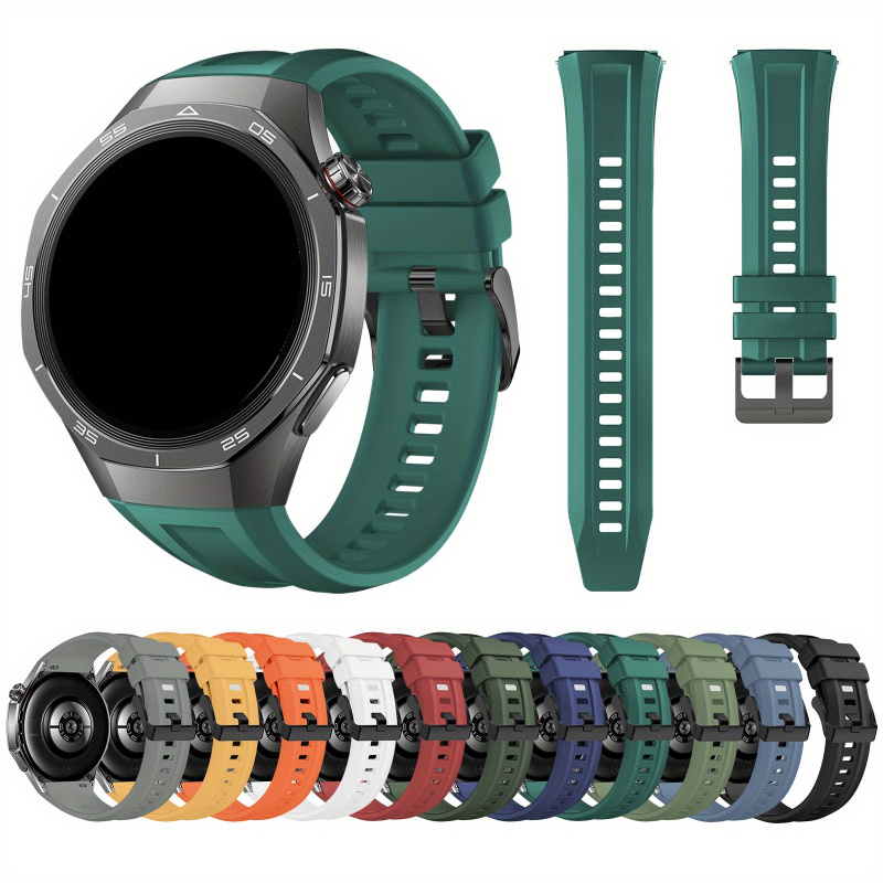 Силиконовый ремешок 22 мм для  – обзор и цена Silicone Watch Band 22Mm