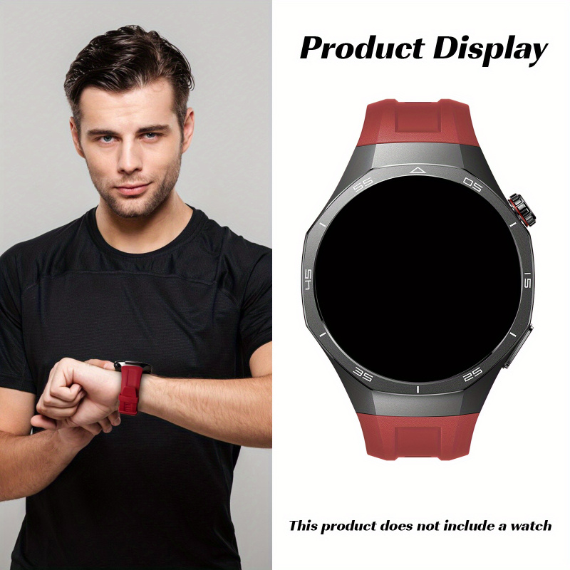Силиконовый ремешок 22 мм для  – обзор и цена Silicone Watch Band 22Mm