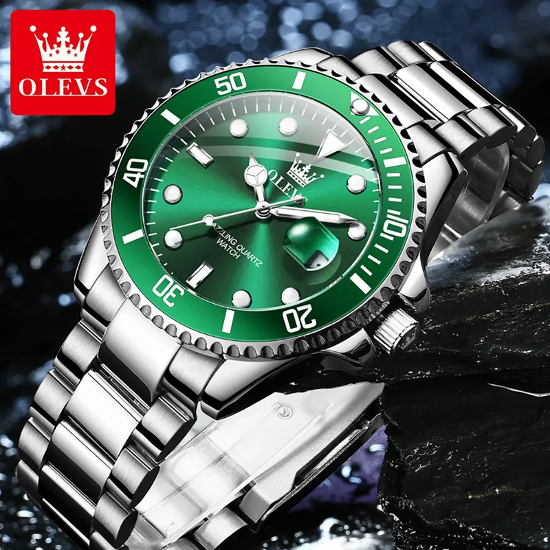 OLEVS оригинальные кварцевые ч – обзор и цена Rolex Watch Datejust