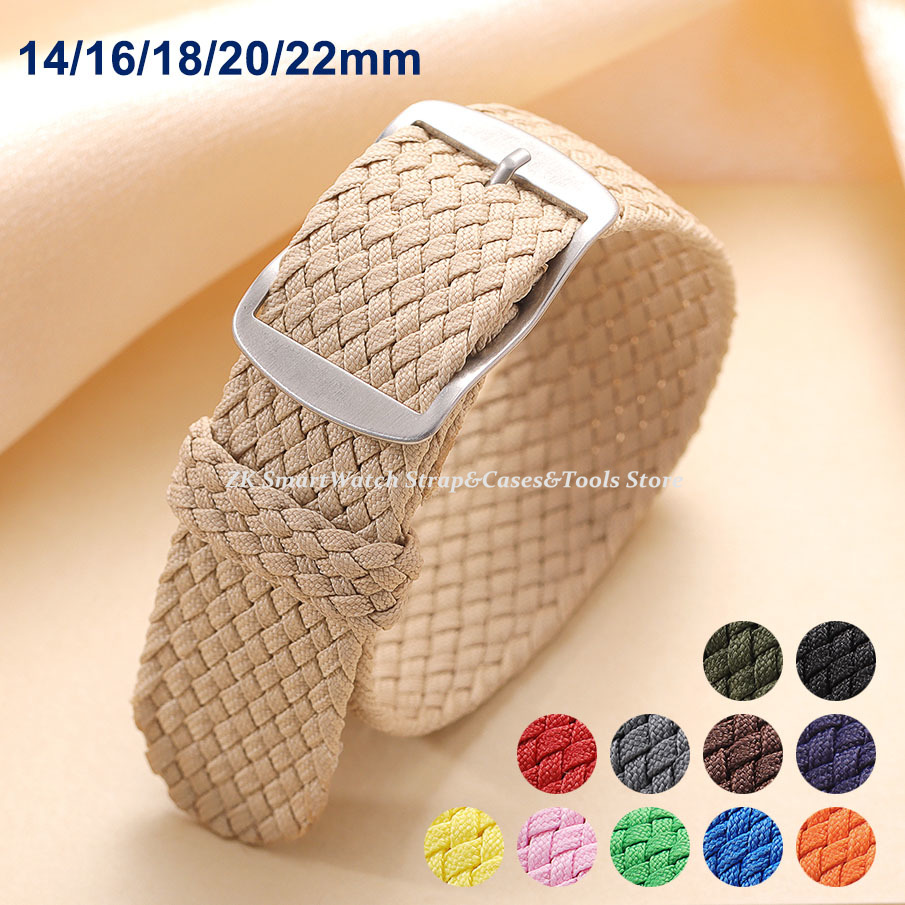 14 мм, 16 мм, 18 мм, 20 мм, 22 – обзор и цена Perlon Strap Woven