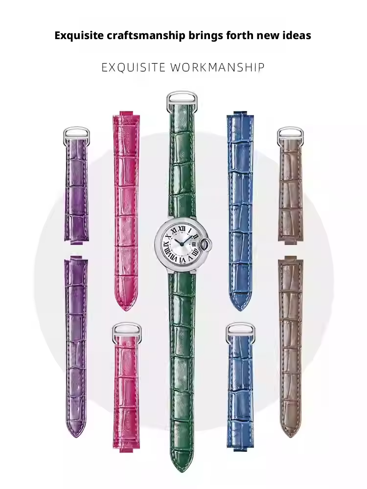 Кожаный ремешок для часов Cart – обзор и цена Cartier Watch Ballon Bleu