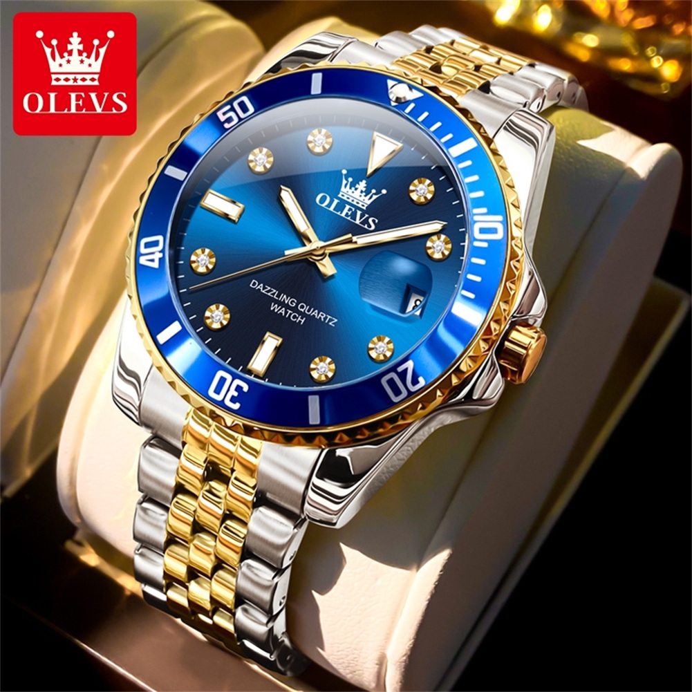 OLEVS Роскошные часы для бизне – обзор и цена Rolex Watch Submariner
