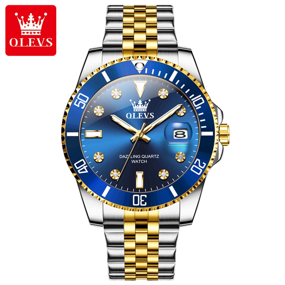 OLEVS Роскошные часы для бизне – обзор и цена Rolex Watch Submariner