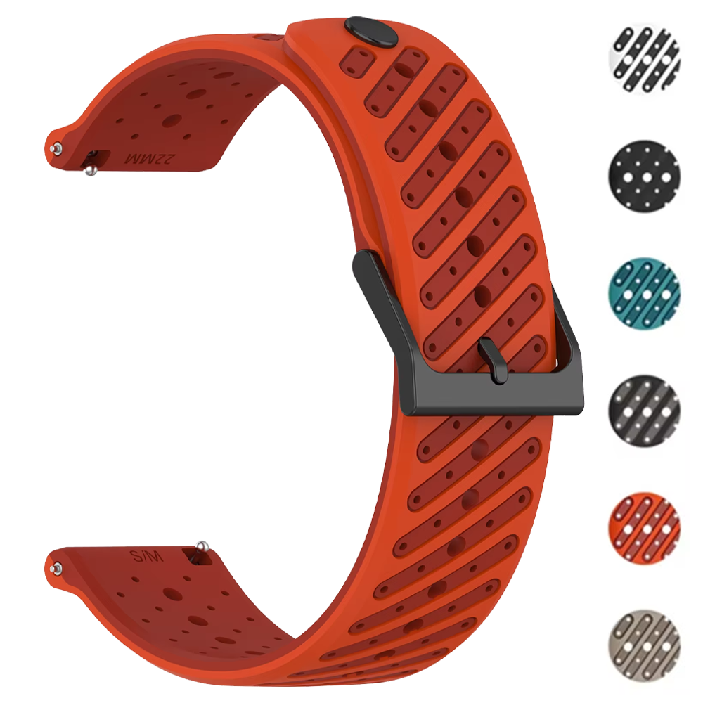 Силиконовый спортивный ремешок – обзор и цена Silicone Watch Band 22Mm